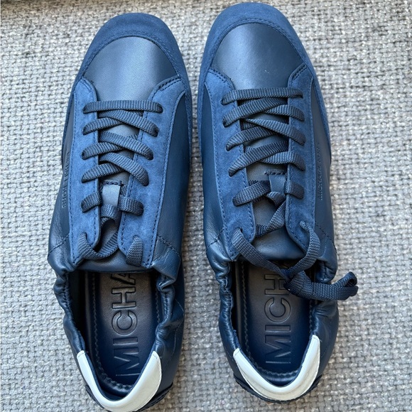 BNWT Michael Kors Susie Leather Sneakers – Women’s 8.5 - Picture 5 of 16